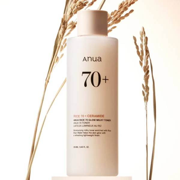Anua Rice 70 Glow Milky Toner 250ml - Image 2