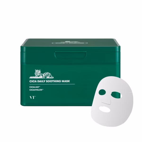 VT Cosmetics Cica Daily Soothing Mask kangasmaskid 30tk