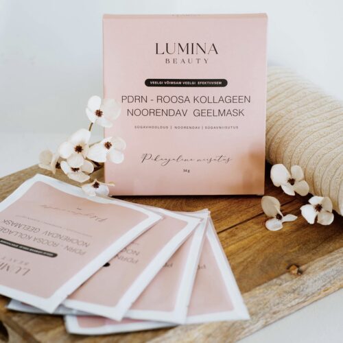 PDRN roosa kollageeni geelmask 4tk
