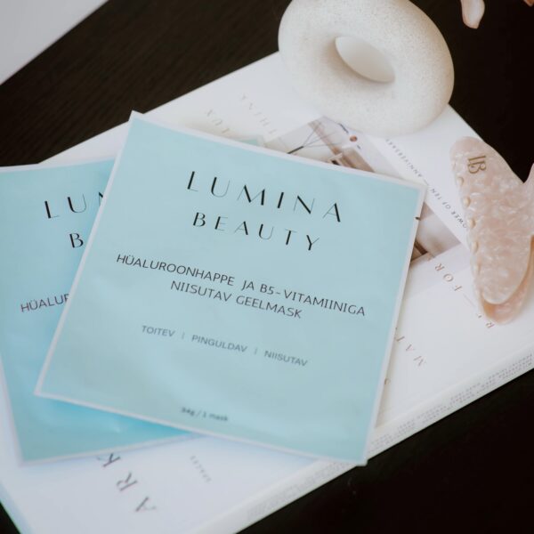 Hüaluroonhappe ja B5 vitamiiniga geelmask